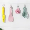 Ganchos adhesivos fuertes para cocina, baño y aseo; ganchos adhesivos impermeables para montaje en pared detrás de las puertas; ganchos pequeños adhesivos sin dejar rastro para paredes