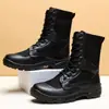 Botas de Combate Ultraligeras de Verano Botas Tácticas Botas de Combate Ligeras y Transpirables Botas de Entrenamiento para Hombre Zapatos de Senderismo Botas del Desierto Resistentes al Desgaste Senderismo