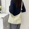 Bolso de Estilo Nuevo Bolso de Hombro Único Bolso de Gran Capacidad para Mujer Popular en Internet Nylon para Viaje 2025 Comercio Exterior Bolso Tote Simple