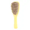 Cepillo de Silicona para Champú con Mango Largo Cabezal de Limpieza Artefacto Rascador Aceite Capilar Antiprurito Peine de Espaciado Amplio Peine de Meridianos Masajeador