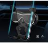 Soporte para teléfono móvil para coche, venta al por mayor, productos transfronterizos, soporte de gravedad para coche, agitación rápida para una generación de cabello