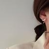 Pendientes de serpiente con diamantes y aguja de plata 925 de Corea del Sur, con un diseño elegante y moderno.