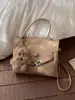 Bolso Kelly de Moda Versátil Nuevo Otoño e Invierno 2025 Bolso de Mano Elegante Gran Capacidad Versátil Bolso Cruzado de Hombro