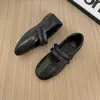 Zapatos Mary Jane Planos de Piel con Velcro de Moda, Zapatos de Mujer Estilo Nuevo, Versión Retro Cómoda Versátil 2026