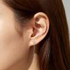 Pendientes de Borla con Forma de Corazón de Alta Gama, Súper Brillantes, Lujosos, Llenos de Diamantes, Pendientes Versátiles para Mujer, Pendientes de Lujo Ligero, Venta al por Mayor de Pendientes