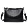 Bolso para Mujeres de Mediana Edad y Mayores Bolso de Mamá 2025 Nuevo Moderno Patrón Cocodrilo Bolso Bandolera de un Solo Hombro Bolso de Cuero Suave Multicapa para Mujer Bolso de Hombro