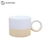 Fábrica Directa de Comercio Exterior Taza de Café Taza Estrella Punto Personalizada Taza de Cerámica Se Puede Personalizar Maquillaje Tierra