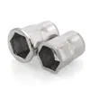 [m3m4m5m6m8m10m12] Tuerca Remachable Perforada de Acero Inoxidable 304 Semi-hexagonal Cabeza Avellanada Pequeña Cabeza Plana