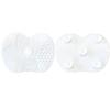 Gran oferta de estropajo de silicona para limpieza de brochas de maquillaje, estropajo de belleza con ventosa, pequeño estropajo de mariposa.