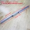 Leve luxo silencioso engrossado laminado a frio escada de aço inferior armário slide rail fundo escondido pesado trilho trilho produtos de hardware