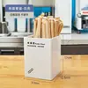 Tienda de café y té con leche: dispensador de vasos de plástico, portavasos para el mostrador, dispensador de tapas de vasos, portavasos integrado para vasos para llevar, sin accesorios adicionales