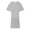 Vestido Corto Plisado Elegante de Moda Nueva 2026 Estilo Europeo y Americano Transfronterizo Amazon Venta al por mayor para Mujer 3253319