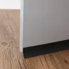 Tira de Sellado Inferior y para Huecos de Puerta para Puertas y Ventanas Corredizas, Pegatina Aislante de Sonido para Huecos de Puertas de Madera, Tira Adhesiva a Prueba de Viento e Impermeable, Autoadhesiva de Aislamiento Resistente a la Escarcha