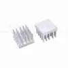 Dissipador de Calor de Perfil de Alumínio com Fendas 18*18*13.5mm Chip Digital DIY CPU Radiador Ultrassônico com Suporte Adesivo