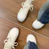 Zapatillas Versátiles de Suela Gruesa Estilo Universitario para Mujer Verano 2026 Nuevos Colores Bloqueados Zapatos Casuales para Mujer Zapatillas de Correr para Estudiantes
