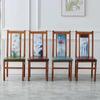 Sillas de Hotel, Sillas de Banquete de Hierro Forjado con Respaldo, Sillas para Restaurante de Hot Pot, Sillas de Comedor de Hotel, Mesas Altas de Comedor de Nuevo Estilo Chino para Uso Doméstico