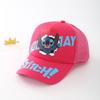 Gorra de red nueva para niños transfronteriza, gorra de punto de dibujos animados linda, verano 2025, sombrero para el sol para niños, comercio exterior