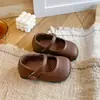 Zapatos de Cuero de Lunares para Niña, Zapatos de Princesa de Suela Suave para Bebé, Nuevo Estilo Otoño 2026, Zapatos de Suela Suave Individuales para Niñas Pequeñas, Versión Coreana