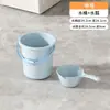Balde de água para uso doméstico, dormitório estudantil, balde espessado para armazenamento de água, balde para banho no banheiro, balde para escalda-pés, balde para lavanderia com alça, bacia de lavagem