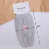 Fundas de Manga de Terciopelo para Otoño e Invierno, Mangas de Longitud Media para Mujer, Anti-Manchas, Cálidas, Lindos Protectores de Manga con Bordado de Flores al por Mayor