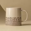Haha Taza Taza de Cerámica Hogar de Alta Gama para Beber Agua Oficina Taza de Té Taza de Café Uso Personal para Mujeres
