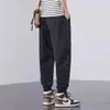 Pantalones Casuales de Hombre Verano Delgados Estilo Coreano Modernos Sueltos Elegantes Pantalones Cargo Moda Masculina Pantalones Jogger de Seda de Hielo