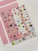 Pegatinas para Uñas de Gato Mascota Lindas Divertidas de Hormiga Caricatura de Gatito con Relieve 3D Pegatinas DIY YT9309