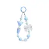 Estilo Ins Colgante para Funda de Teléfono Correa de Muñeca Colgante de Perlas DIY Colgante para Bolsa de Cámara CCD Cordón Corto Cadena de Teléfono