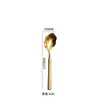 Acero Inoxidable 304 Vajilla Occidental Cuchillo, Tenedor, Cuchara de Estilo Romano, Cuchara de Servir, Espátula para Pasteles, Cuchillo para Mantequilla, Utensilios de Servicio para Restaurante