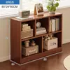 Estante de Livros Prateleira de Armazenamento Simples de Chão com Apoio na Parede Armário de Armazenamento Quarto de Aluguel Grade Multicamadas Sala de Estar Casa Quarto de Dormir Estante de Livros