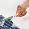 Tijeras de acero inoxidable para cocina, tijeras de sastre personalizadas ODM/OEM, tijeras para tela y cuero, afiladas y resistentes al desgaste, venta al por mayor de fábrica.