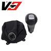 Adecuado para Honda Civic DXEXLX06-11 coche palanca de cambios de mano palanca de cambios cabeza de cambio funda antipolvo accesorios