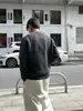Suéter de cuello alto estilo japonés, corte relajado, capa base retro americana para hombre, engrosado para mayor calidez, suéter de punto de alta calidad para otoño