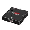 Venta al por mayor de fábrica conmutador HDMI tres en uno cuadrado conmutador manual 3 en 1 salida HD 1080p