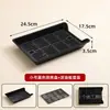 Placa de Rejilla Rectangular para Escurrir Brochetas, Adecuada para Restaurantes de Hot Pot y Barbacoa