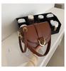 2022 Novo Estilo Popular Saddle Bag Moda All-match Women's Bag Crossbody Bag Retro Internet Popular Grande Capacidade Underarm Bag