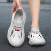 Sapatos de Furos de Verão Novo Estilo Antiderrapante Resistente ao Desgaste Outdoor Casuais Moda Salto Fechado Sandálias de Praia