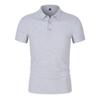 Venda Direta Camiseta Polo de Manga Curta com Gola Camisa Shirt Publicitário da Cultura Corporativa Roupa de Trabalho com Logo Bordado Atacado