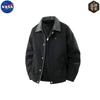 Marca NASA Marca de Moda Retrô cleanfit Jaqueta Tooling Detroit Masculina Street Solta Versátil Jaqueta com Lapela