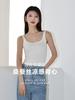 Camisole de modal para primavera e verão, feminina, leve, fresca, para usar por baixo, seda de amoreira, fresca, respirável, top casual