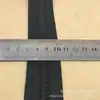 Fabricante da fonte nº 10, nº 8, nº 5, nº 3 fio de nylon original preto à prova de explosão espessado código de força de borda larga zíper