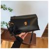 Bolso Retro de Cuero Encerado de Alta Gama Transfronterizo para Mujer 2026 Nuevo Estilo Simple de Moda Versátil Bolso Cuadrado Pequeño de Hombro Cruzado