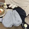 Pantalones jogger casuales de otoño e invierno para niños, nuevo estilo 2026, ropa de invierno para niños, forrados de polar, pantalones tipo harén de estilo coreano, pantalones deportivos de corte holgado