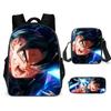 Mochila Nueva de Anime de Dibujos Animados de Dragon Ball de Amazon para Estudiantes de Primaria y Secundaria, Bolsa Escolar, Bandolera, Estuche para Lápices, Set de Tres Piezas