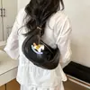 Bolso de axila de cuero suave estilo coreano transfronterizo para mujer, nuevo modelo 2026, bolso de hombro informal para commuting tipo albóndiga, bolso cruzado de gran capacidad