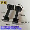 Suporte Central de Parede Superior Effie Preto Branco Montagem na Parede Superior Viga Lateral de Suspensão Quadrada Acessórios para Celular Exibidor de Joias