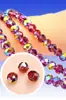 Flash 4/6/8 cuentas planas de cristal boutique cuentas sueltas imitación austriaca accesorios para joyería diy cuentas de vidrio mágico aurora