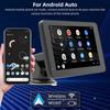 Pantalla táctil 2.5D de 7 pulgadas reproductor multimedia inalámbrico Carplay con mirror link Bluetooth FM