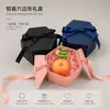 Bolso hexagonal navideño nuevo, bolsa de regalo de Papá Noel, bolsa de papel, venta al por mayor, una generación de cabello