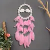 Pegador de Sonhos Indiano Decoração de Quarto Sino dos Ventos, Presente de Aniversário para Meninas, Enfeite Pendurado para Colegas de Classe e Melhores Amigos